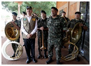 2015-12-06 Dourados MS - Ministro da Defesa visita a 2º Copa Nacional de Laço da Federação de Clubes de Laço do MS Foto: Felipe Barra