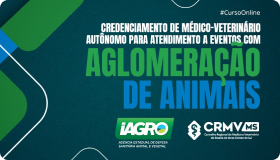 Credenciamento de Médico Veterinário Autônomo para atendimento a eventos com aglomerações de animais.